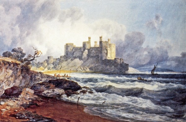 Conway Castle, North Wales by Ebenezer Colls